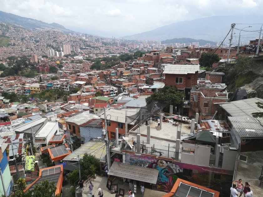 Comuna 13. Medellín. Foto: Ascensión Moreno